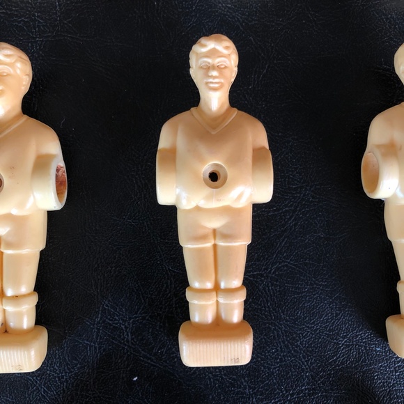 Foosball Soccer Table Games Players 4.25" (0.5" Side Holes) Replacement 26-piece - Picture 7 of 16